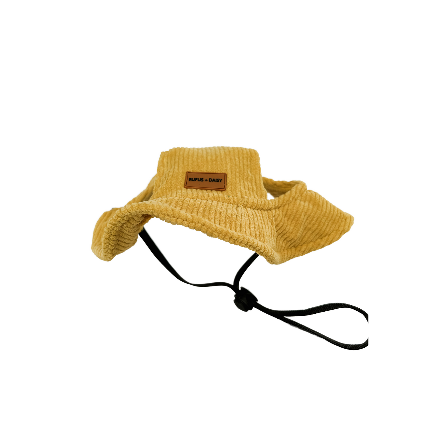 Yellow Corduroy Bucket Hat