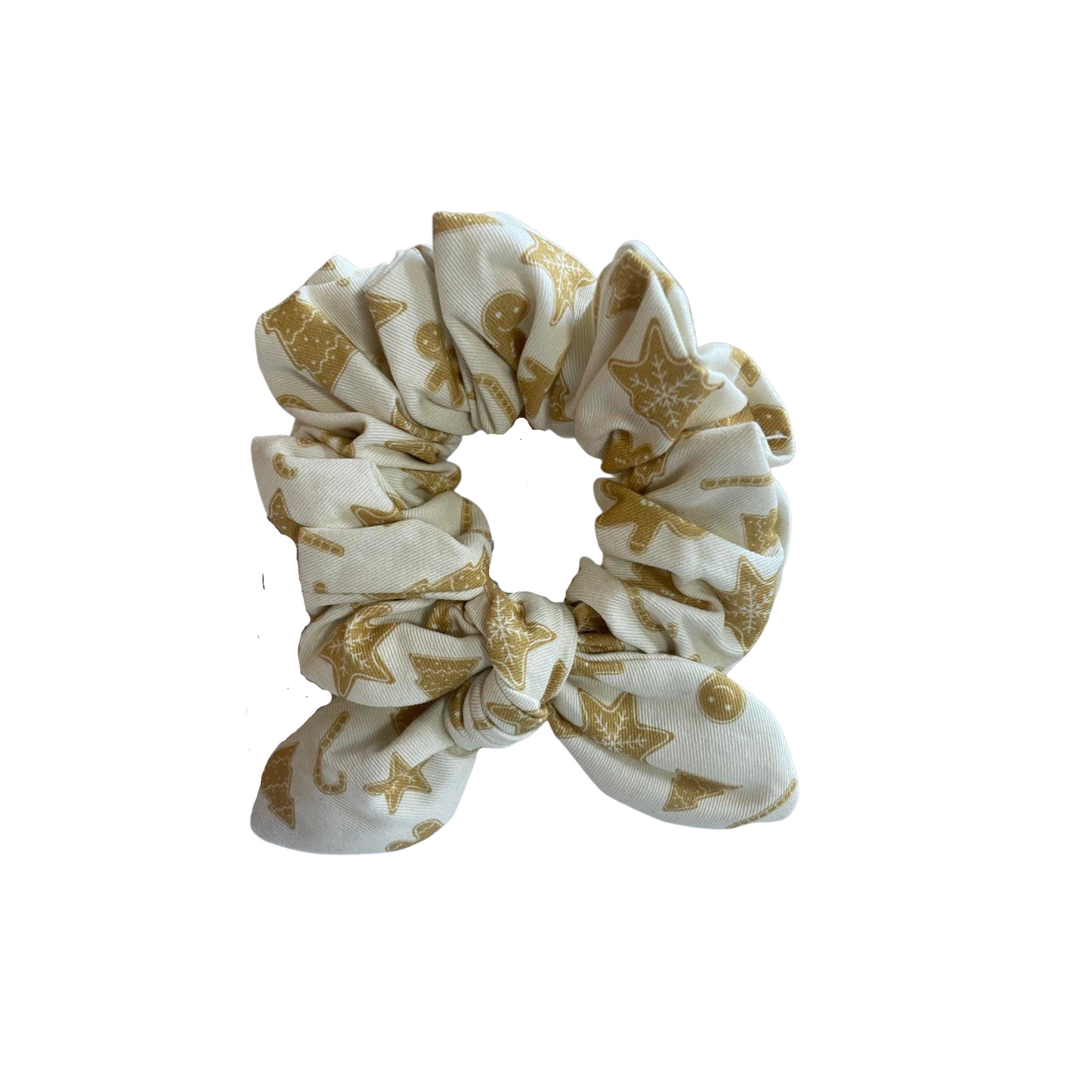 Christmas Gingerbread Man Scrunchie